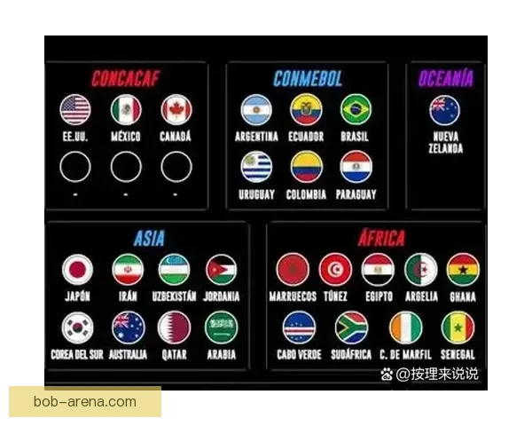 全面解析2026年世界杯晋级规则变化与各洲名额分配影响趋势